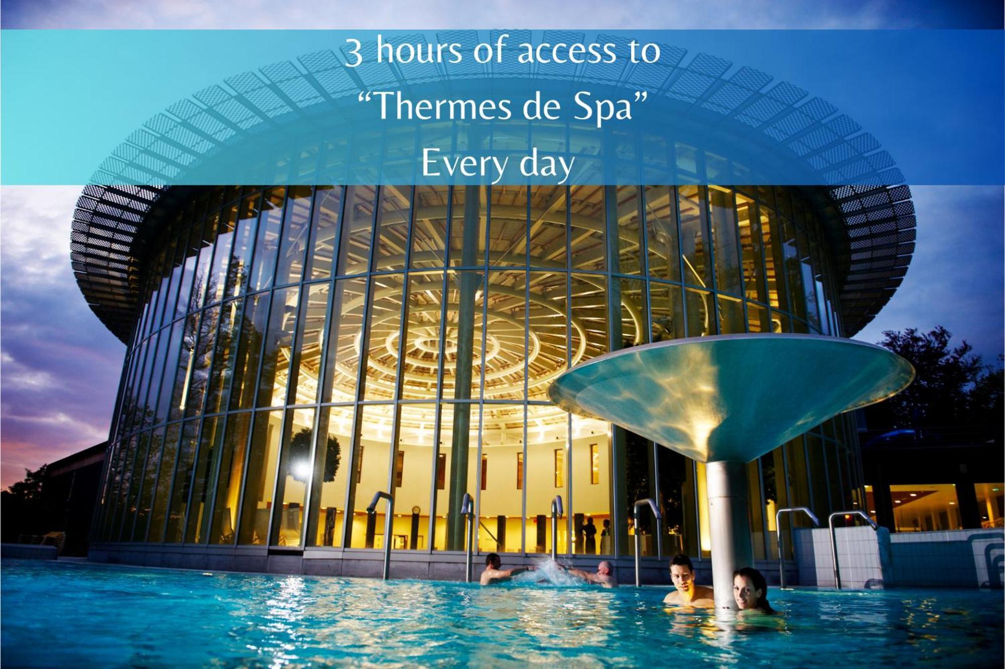 Les Thermes De Spa By La Cour De La Reine Hotel, Suites & Acces Gratuit Au Centre Thermal ภายนอก รูปภาพ